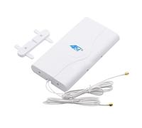 Antenna 4G 3G LTE Da 38 DBi, Mobile A Pannello 700-2700 MHz, Cavo Maschio SMA TS9 CRC9, Lunghezza 2 M, 6,56 Piedi, For Modem Router Booster Copertura più ampia(SMA Male)