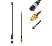 Antenna 868 MHz, guadagno 10 dBi per antenna Meshtastic LoRa Long Range Soft Whip, 17 cm, connettore Omni SMA nero, confezione da 1