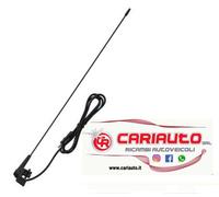 Antenna a grondina Autoradio Auto Radio Universale stelo in acciaio