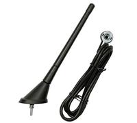 Antenna a Tetto per Auto Universale Fissa Inclinata 18cm Stelo in PVC - C40259