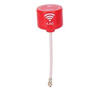 Antenna ad alto guadagno ad alto guadagno LHCP 3DBI da 5,8 GHz per le parti Accessorio RC di droni RC di corse FPV (Gomma mmcx) (Testa dritta MMCX) (Ufl)
