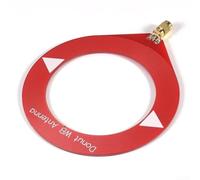 Antenna ad anello compatto a banda larga, da 10 kHz a 180 MHz, con connettore SMA, per radio definite dal software, kit loft per scanner a banda ultra larga (connessione femmina rossa)