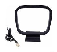 Antenna ad anello con connettore a 3 pin, antenna AM FM loop, ricevitore stereo interno, segnale radio AM migliorato