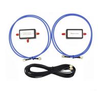 Antenna ad anello passivo portatile per ricezione elettromagnetica YouLoop 10KHz 30MHz HF VHF fino a 300 MHz con bassa perdita 0 28 dB bilanciatore a banda larga