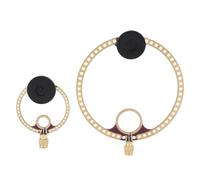 Antenna ad anello piccola VHF FM, 2 Pezzi 400M-470MHz PCB Tascabile A Onde Corte Antenna ricevente attiva a loop per HFDY Malahiteam DSP2