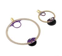 Antenna ad anello UV UHF 400M470MHz e VHF FM 80M150MHz con circuito ad alta densità e condensatore regolabile adatta per ricevitori radio DSP2 e HF