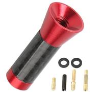 Antenna AM FM per auto, antenna da tetto per auto, sostituzione antenna auto 3,5 cm, antenna in metallo per design auto, antenna ricevitore stereo in fibra di carbonio per aut