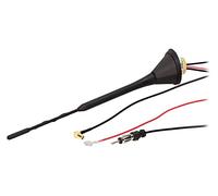 Antenna ANT.43 0,23m AM,DAB,FM con amplificatore 5m 10dB 12VDC 4CARMEDIA