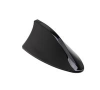 Antenna Auto Antenna a pinna di squalo per autoradio, design del segnale FM, adatta per antenne universali per auto, sostituzione dello stile esterno dell'auto Antenna Tetto Con(Black)