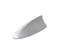 Antenna Auto Antenna con pinna di squalo auto Antenne sul tetto dell'antenna del segnale radio automatico adatte per Fiat Punto Palio Uno Idea Bravo Sedici Grande Antenna Tetto Con(WHITE)