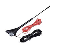Antenna 'auto, antenna radio AM FM per auto da 5 m con amplificatore, segnale di antenna della radio adatta alla maggior parte delle auto. È progettato per aumentare la distanza di accoglienza e