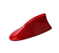 Antenna Auto Antenne per auto Antenna a pinna di squalo per auto, antenne per segnale radio FM per, da tetto per automobili, parti ricambio per lo stile esterno(Red)