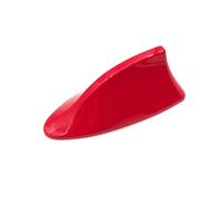 Antenna Auto Antenne per auto Antenna con pinna di squalo auto Antenne sul tetto dell'antenna del segnale radio automatico adatte per Fiat Punto Palio Uno Idea Bravo Sedici Grande(Red)