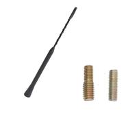 Antenna Auto Antenne per auto Antenna radio da tetto per auto universale, nera, lunghezza 6,5 cm, con viti, segnale migliorato, strumenti e accessori(9 inch)