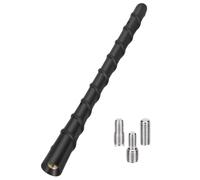 Antenna Auto Autoradio Antenna Tetto 18cm Sostituzione Universale Antenna Auto con M4/M5/M6 Adattatori con Forte Funzione di Ricezione FM/AM/DAB