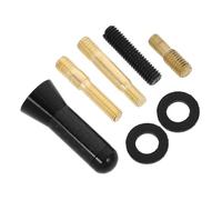 Antenna Auto Corta Carbonio Sostituzione Facile per Veicoli Design Unico per Migliorare Estetica Del Auto Adatta per Camion e Auto con Ricezione Fm