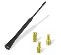 Antenna Auto da Tetto 28 cm, Antenna Auto Corta con Ricezione FM DAB, Antennas Radios Auto Universale per Autoradio, Antennas Autos con Amplificatore Compatibile con Vari Modelli di Veicoli
