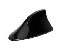 Antenna Auto Decorativa Pinna Squalo Nera Abs per Car | Montaggio Sul Tetto, Profilo Trendy e Gradevole, Aiuta a Ridurre la Resistenza All'aria