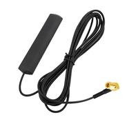 Antenna Autoradio SMB DAB+ per Auto, Antenna digitale per Pioneer Kenwood DAB Combinata, Parabrezza Patch per Radio Digitale JVC Clarion Sintonizzatore FM AM Sintonizzatore Universale, 3 Metri
