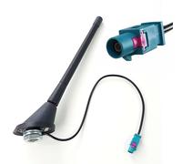 Fakra Antenna Tetto con Amplificatore Adatto A per Audi Skoda VW Di Asta Corta