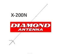 ANTENNA BIBANDA VHF-UHF DIAMOND X-200N - ATTACCO N- ORIGINALE