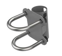 Antenna Bracket - Adjustable Antenna Mast Bracket, U Shaped Antenna Bracket | Wide Load Bearing Satellite Supporter, WiFi Accessories Outdoor Internet Support for Caravan Campervan Balcony Yacht