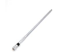 Antenna CB portatile telescopica BNC 27 MHz Whip telescopica palmare antenna radio - estensibile da 28,5 cm a 125,5 cm pieghevole SMA femmina uso multiplo per bidirezionale