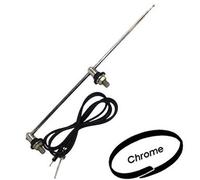 Antenna Cromo Doppio Supporto per VW Beetle Camper T1 T2 T25 Aircooled Tipo 1