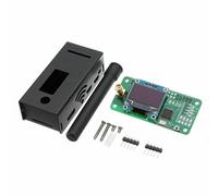 Antenna + Custodia in alluminio + OLED + Supporto MMDVM Hotspot P25 DMR YSF per Raspberry Pi