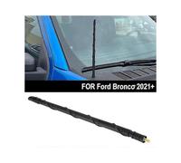 Antenna da cofano nera da 13 pollici per Ford Bronco 2022+, modifica dello stile dell'auto