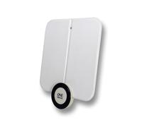 Antenna da interni amplificata One For All - Pronta per il DTT nel raggio di 25km -Antenna ultrapiatta digitale - Antena Interna HDTV -bianca - SV9215