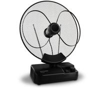 Antenna da interno amplificata UHF - VHF Nero