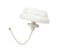 Antenna da Soffitto Omnidirezionale A Fungo per Interni da 2,4 GHz e 5,8 GHz, Ad Alto Guadagno, con Connettore SMA Maschio e Cavi da 15 cm.