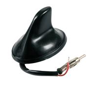 ANTENNA AUTO ELETTRICA AMPLIFICATA TETTO PINNA SQUALO Verniciabile H 4,5cm