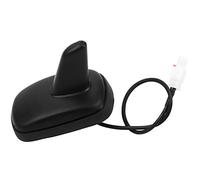 Antenna da tetto per auto, antenna da tetto per auto con pinna di squalo per Golf 5 6 6R Audi A3 A4 A6 Seat Fakra (nero)