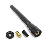 Antenna da tetto per auto con asta corta da 10 cm, adattatore universale per radio FM AM, per veicoli