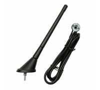 ANTENNA DA TETTO PER AUTO UNIVERSALE 18CM FISSA SPORTIVA AUTORADIO CAR RADIO NEW