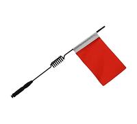 Antenna decorativa per auto RC con bandiera per veicoli MN90 MN90K rossa