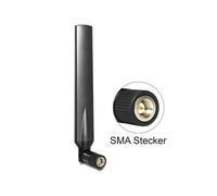 DeLock Antenna 88451 – 4G, connettore SMA, giunto basculante, nera