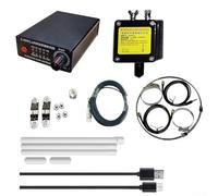 Antenna di ricezione attiva a banda completa, 500 KHz-1 GHz, con guadagno regolabile da 0 a 30 dB, porta di ricarica di tipo C, a basso rumore, per uso interno ed esterno, compatibile con bande MW SW