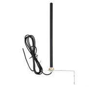 Antenna di segnale esterna per GTO e apri cancello, estensione a lungo raggio 433,92 MHz con kit di montaggio a parete, design in metallo e ABS per una migliore ricezione