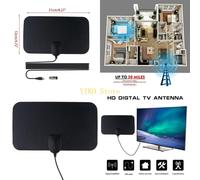 Antenna digitale K32C per TV Indoor Lunga 100 miglia Antenna amplificata per Smart con amplificatore 4K 1080P