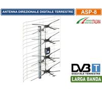 ANTENNA DIGITALE TERRESTRE DVB-T DA ESTERNO DIREZIONALE A BANDA LARGA ASP-8