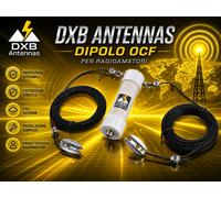ANTENNA DIPOLO FILARE HF 80-10m MULTIBANDA OCF 41,4m DXB ANTENNAS