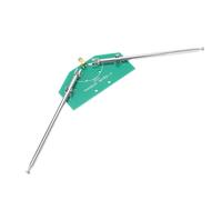 Antenna Dipolo Telescopica V Lunghezza 97 Cm Frequenza Regolabile 78M-415 MHz Interfaccia SMA Femmina Contatti in Lega D'argento per Applicazioni Aeronautiche
