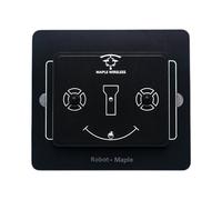 Antenna Direzionale Wireless Maple 2,4 GHz con Guadagno 9 DBi, Connettore SMA, per WLAN e WiFi, Compatibile con Modulo Trasmissione Controller Radio