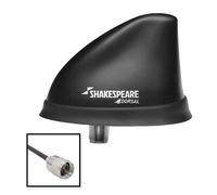 Antenna Dorsale Nera Bassa Profilo 26' Cavo RGB Con PL-259 5912-DS-VHF