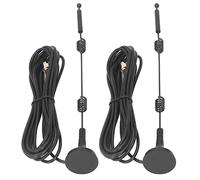 Antenna Dual Band, Antenna Router Ad Alto Guadagno WiFi Dual Band 2.4G 5.8G 12dbi, Antenna in Rame con Base Magnetica 2 Pezzi con Interfaccia Interna SMA, per, Antenna