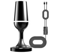 Antenna DVBT2, antenna interna DVB-T, potente antenna a barra per TV digitale, Tuner Stick DVB-T2, cavo da 3 m, base magnetica e segnale di alta qualità