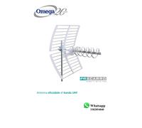 ANTENNA ELICOIDALE DI BANDA UHF CON CONNETTORE F- FRA 213229
